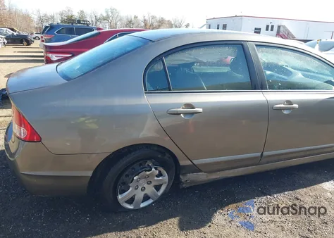 2007 Honda Civic Lx from USA, damaged, VIN 1HGFA16567L064313